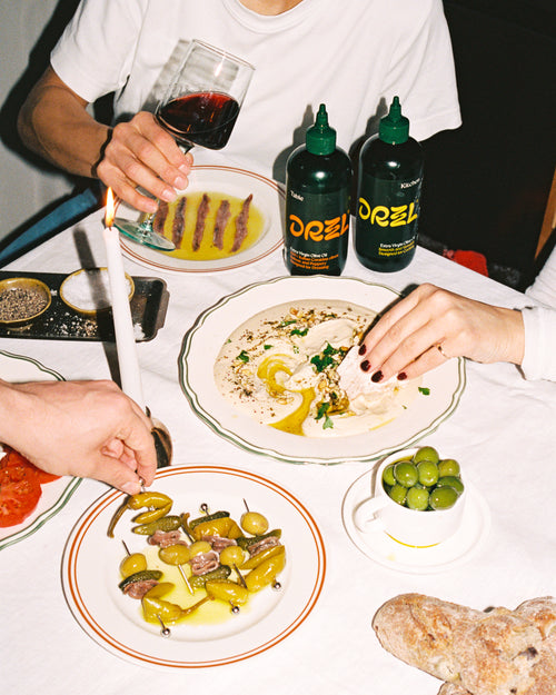 The Duo: Kitchen + Table Extra Virgin Olive Oil