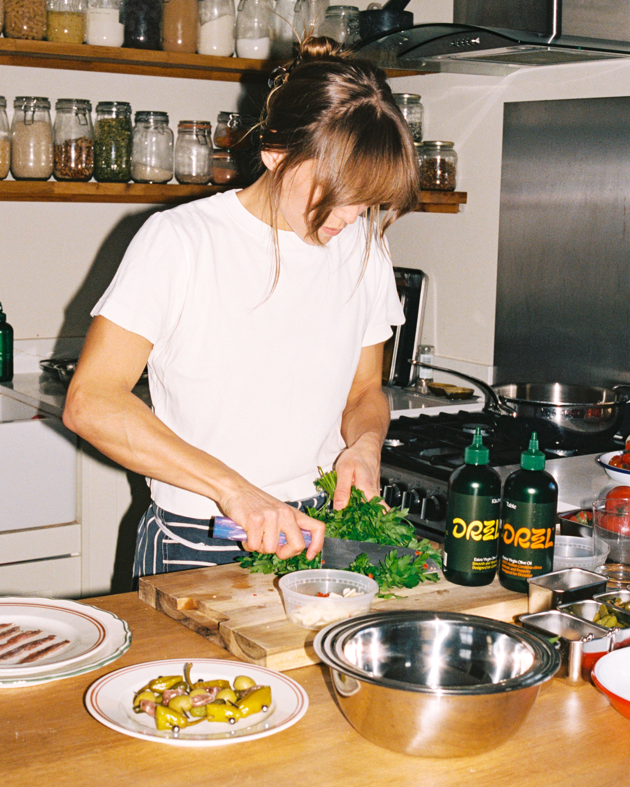 The Duo: Kitchen + Table Extra Virgin Olive Oil