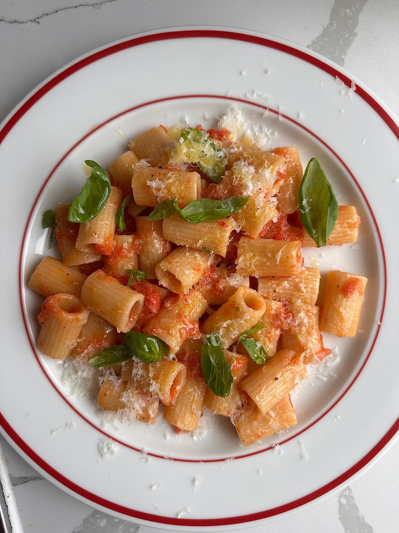 No-Cook Tomato Pasta
